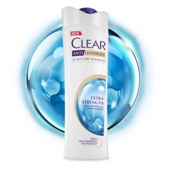 Clear Extra Strength Shampoo - 330ml